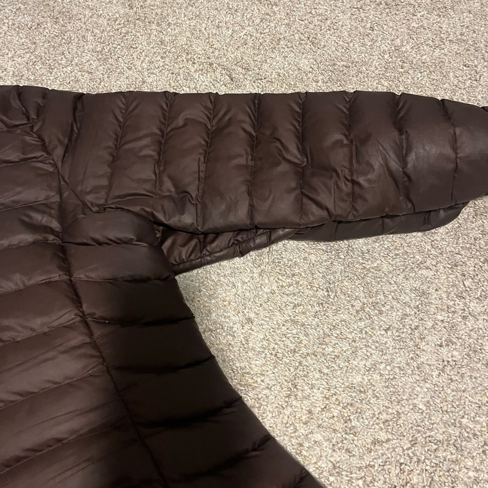 Women's Brown Puffer Jacket - Picture 9 of 9